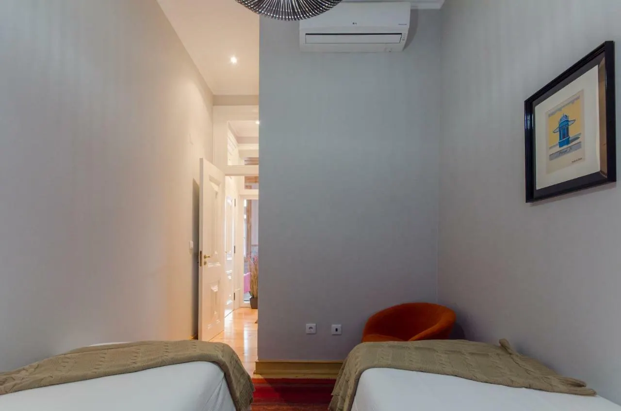 Baixa Downtown Fabulous And Sophisticate Apartment With Elevator 18Th Century Building Lisbon